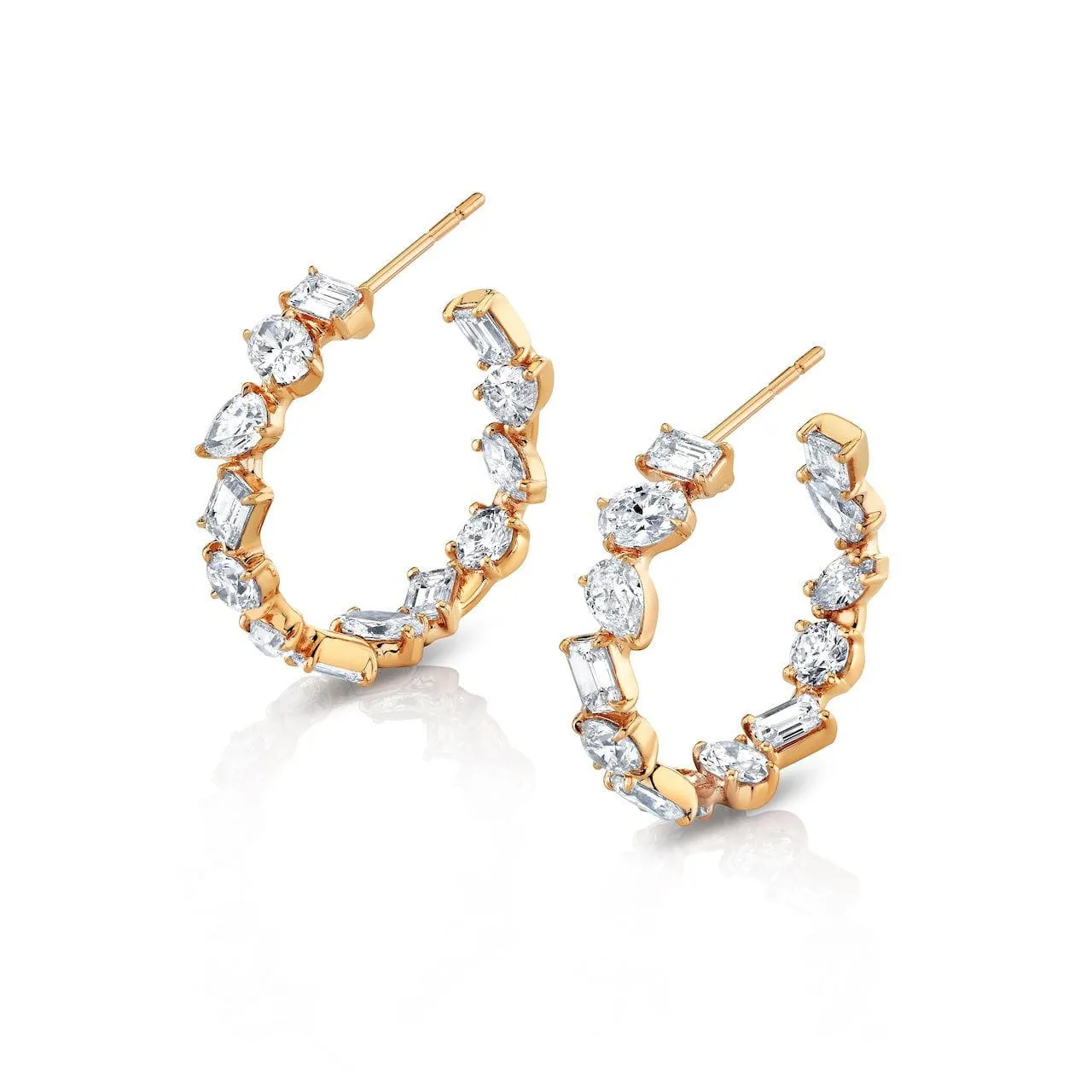 Montage Hoop Earrings
