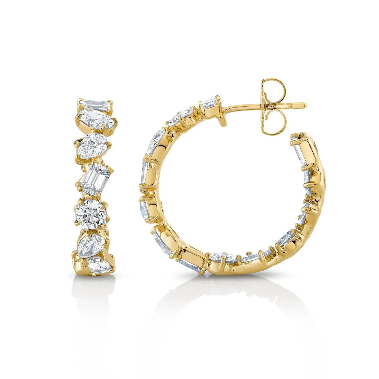 Montage Hoop Earrings