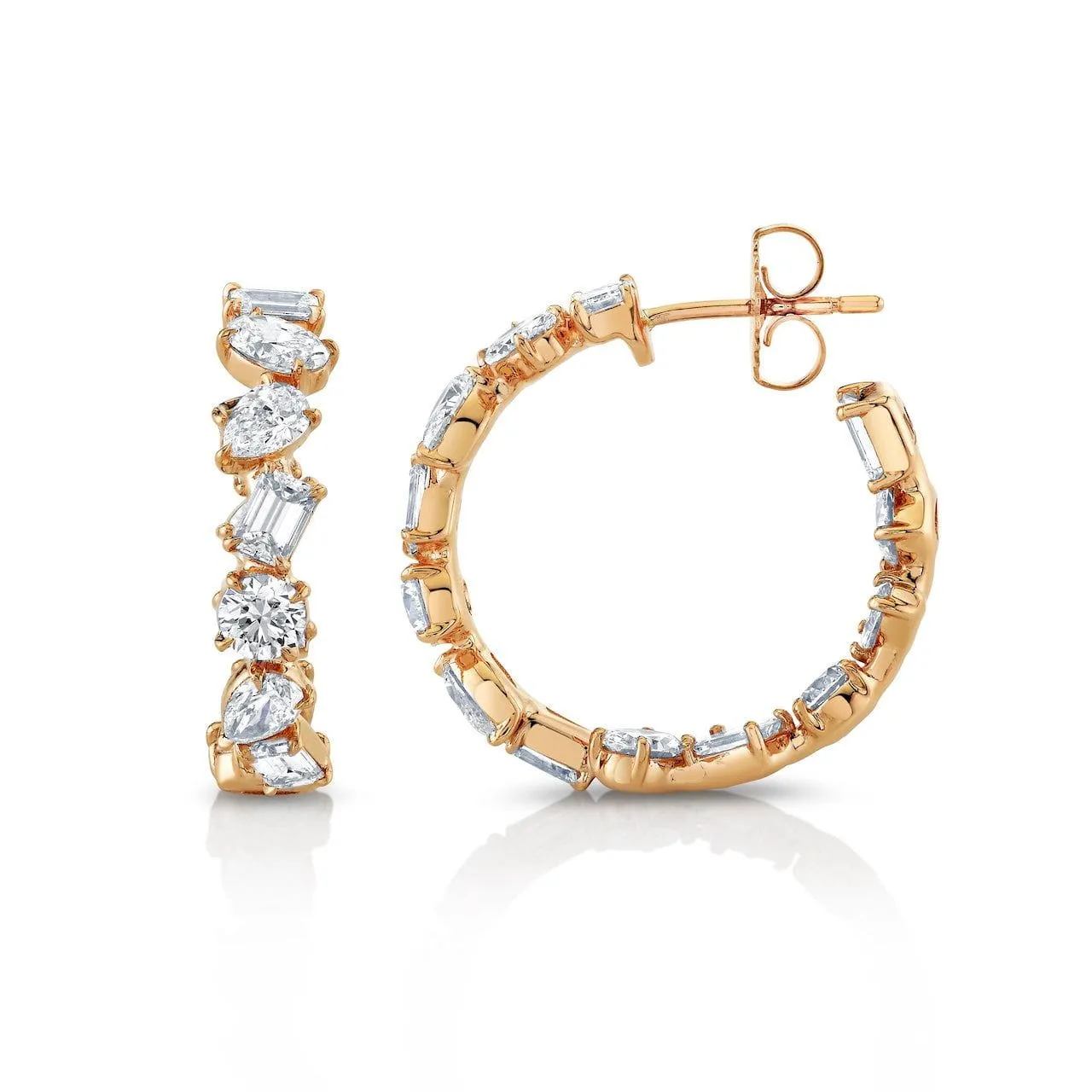 Montage Hoop Earrings