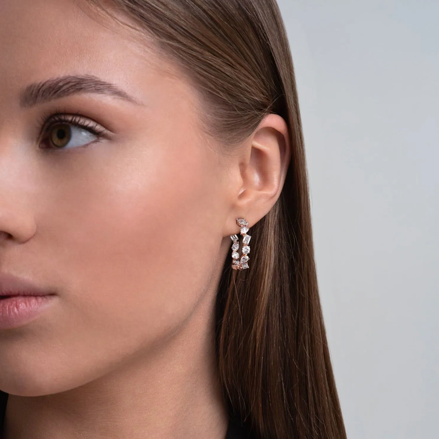 Montage Hoop Earrings
