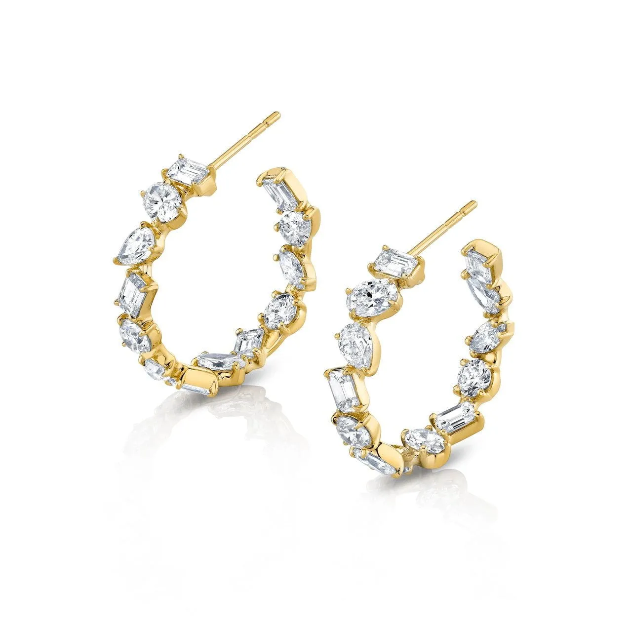 Montage Hoop Earrings