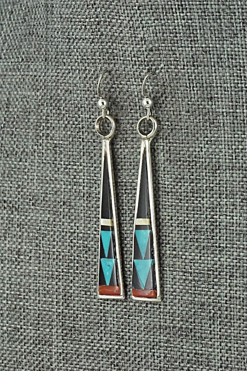 Multi-Stone & Sterling Silver Earrings - Tammie Qualo