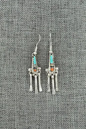 Multi-Stone & Sterling Silver Earrings - Willie Gia