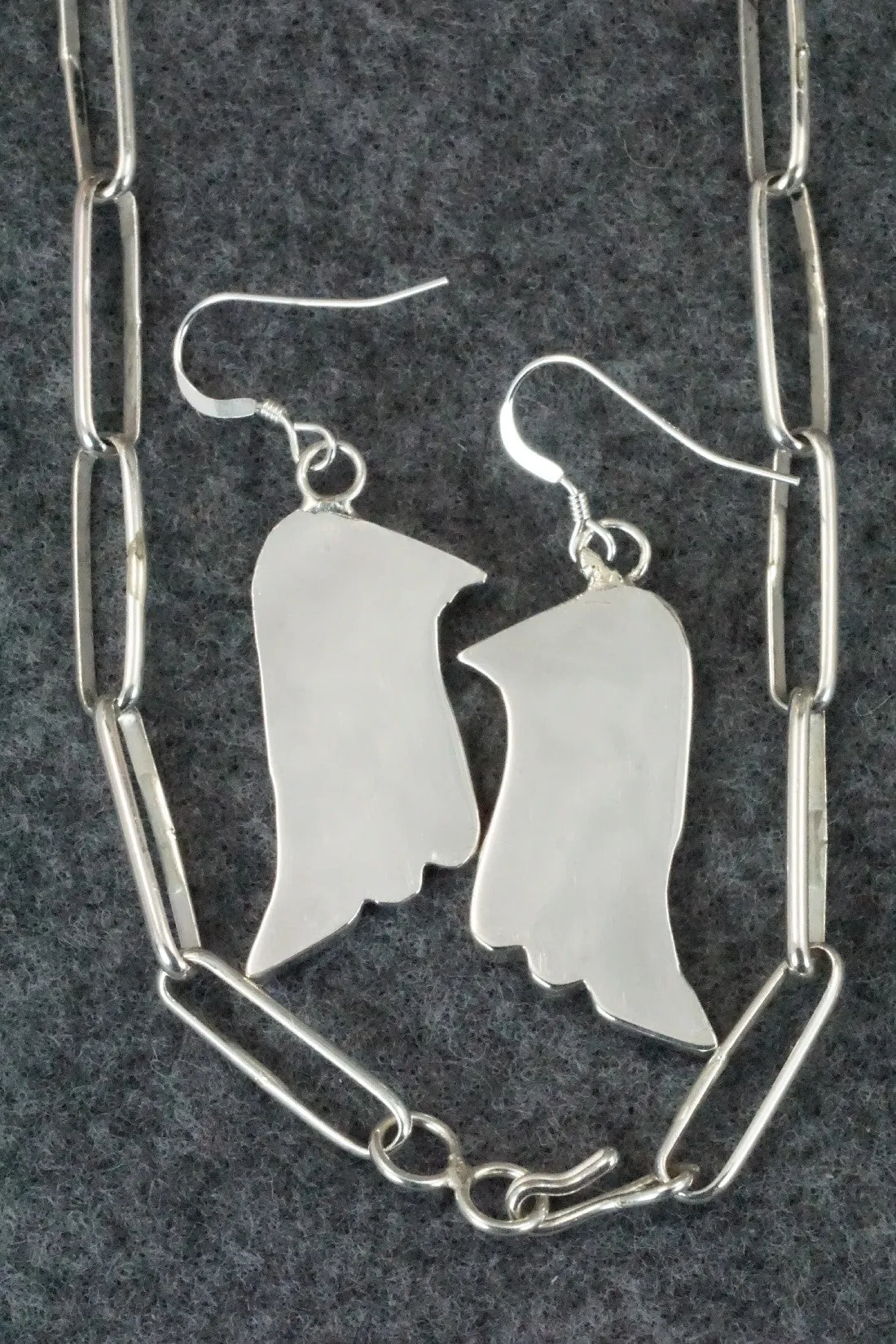 Multi Stone & Sterling Silver Inlay Jewelry Set - Bobby Shack