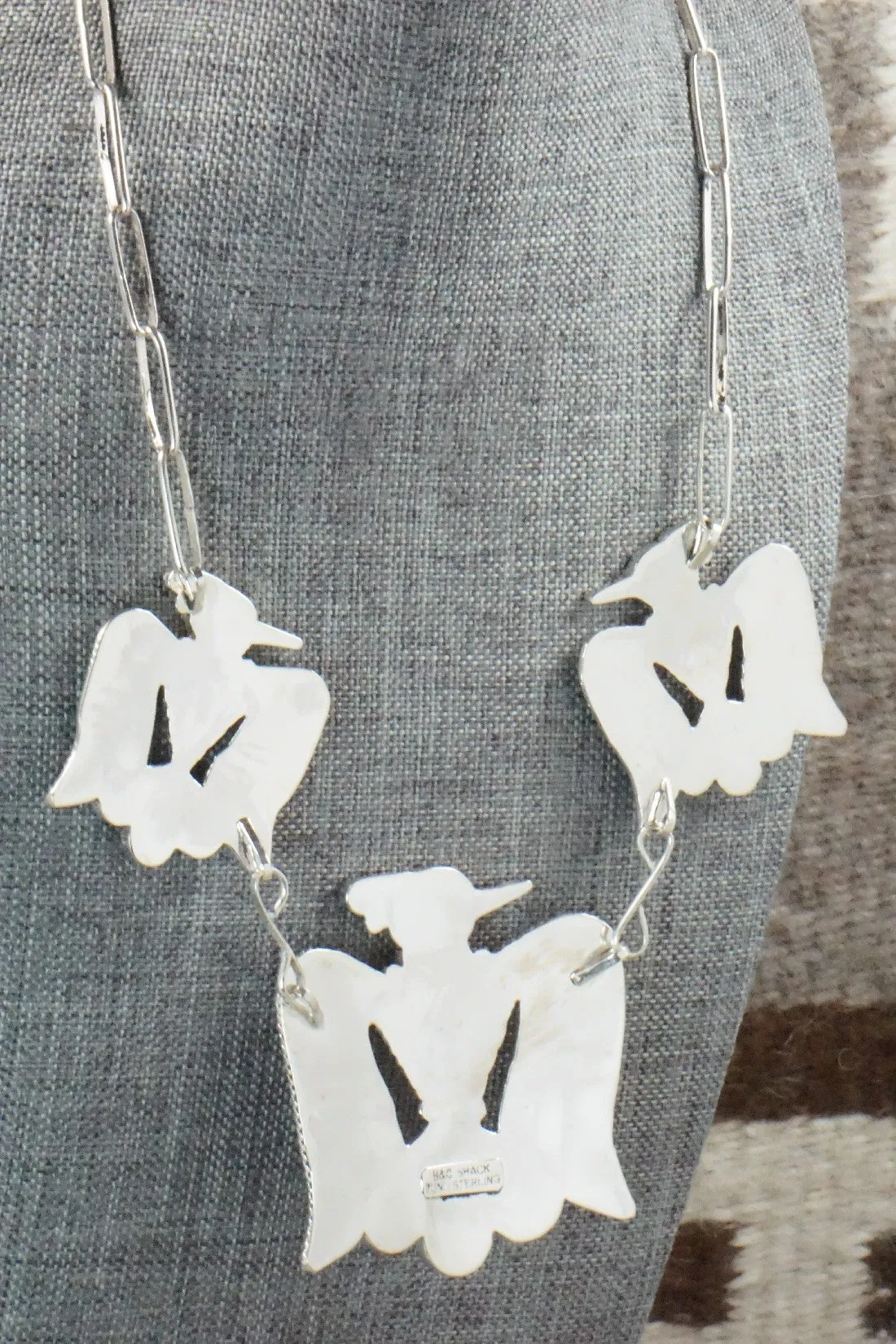 Multi Stone & Sterling Silver Inlay Jewelry Set - Bobby Shack