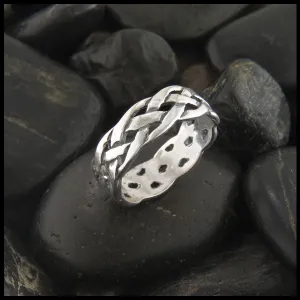 Open Weave Ring in Sterling Silver