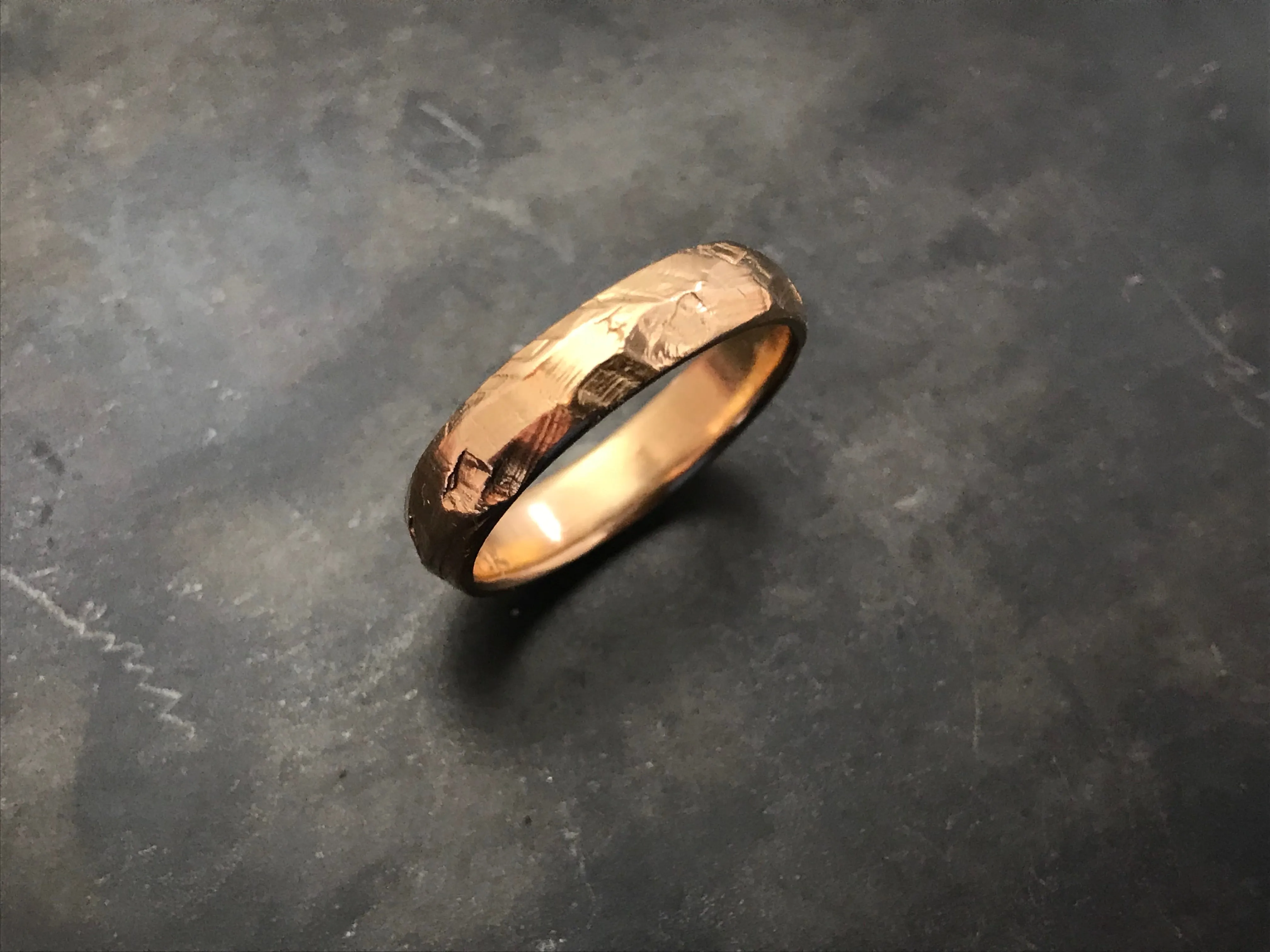 Painterly Band - gold