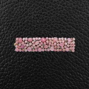 Pink Tourmaline, Tsavorite & Diamond Bracelet