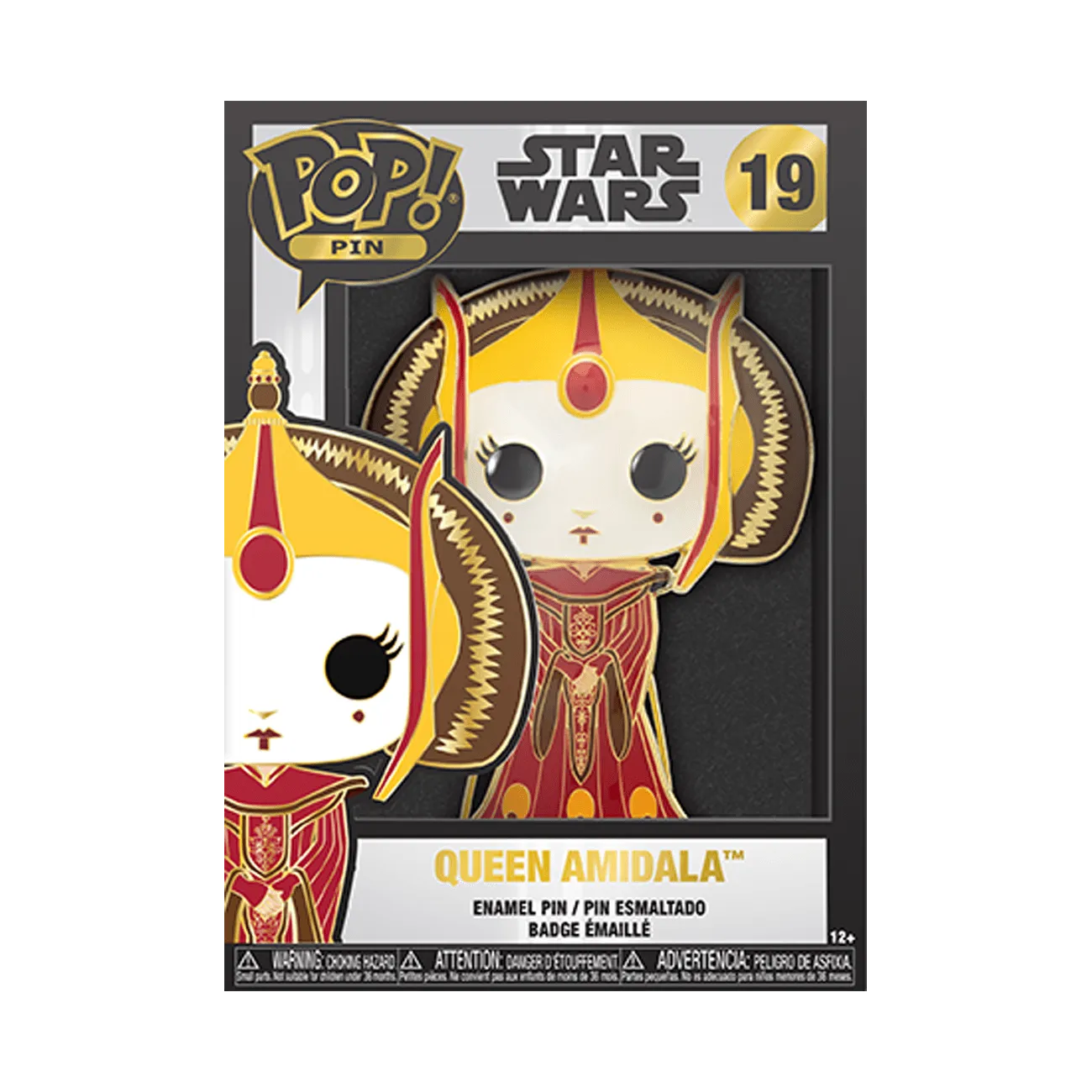 Pop Pin: Star Wars Queen Amidala W/Chase