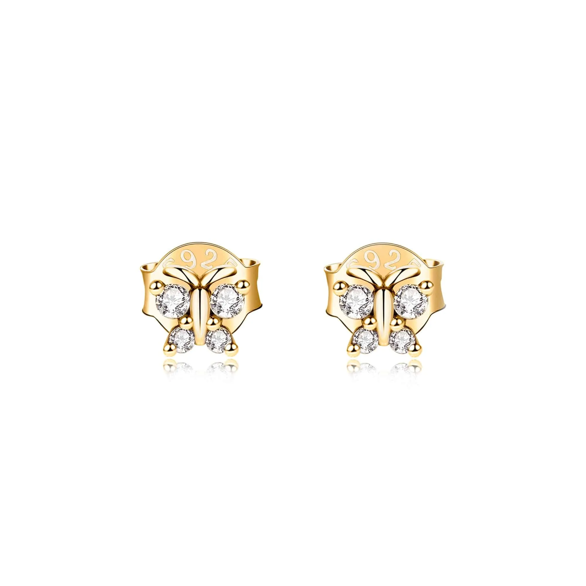 "Glittering Butterflies" Earrings
