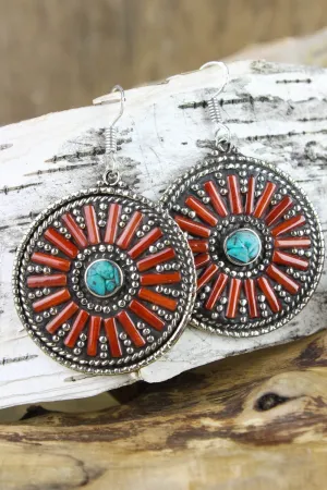 Radiant Himalayan Sky Earrings