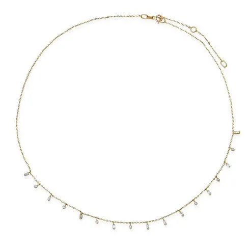 Regal Diamond Station Necklace