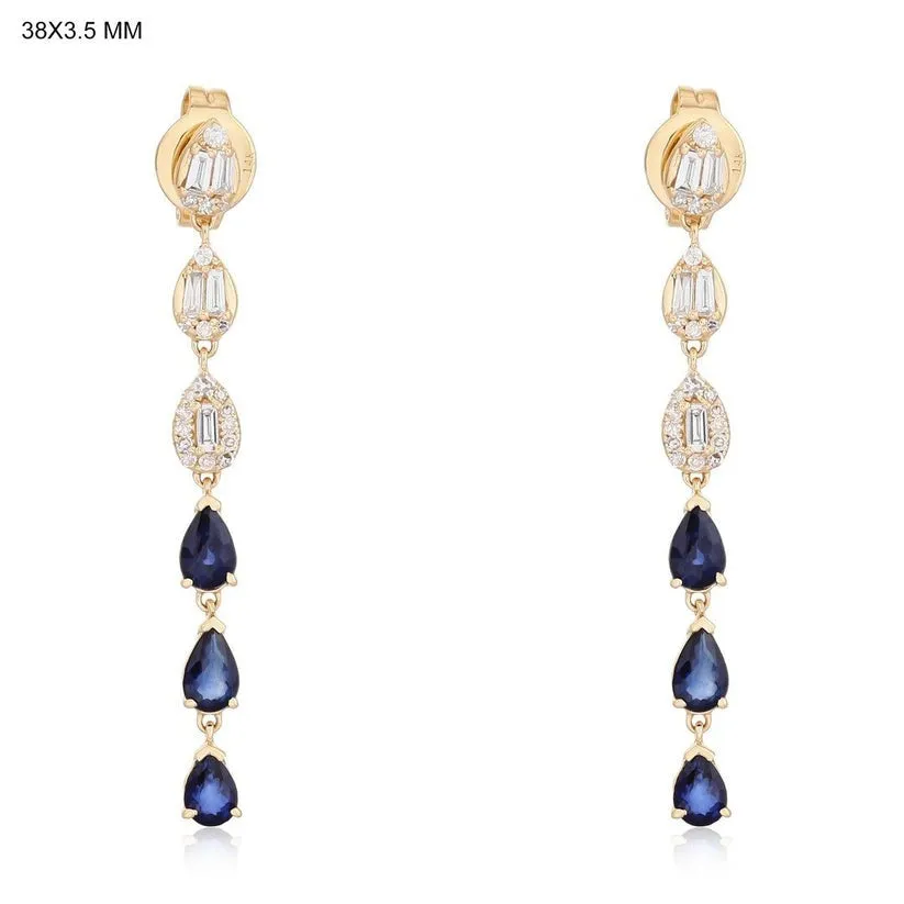 Regal Euphoric Diamond Drop Earrings