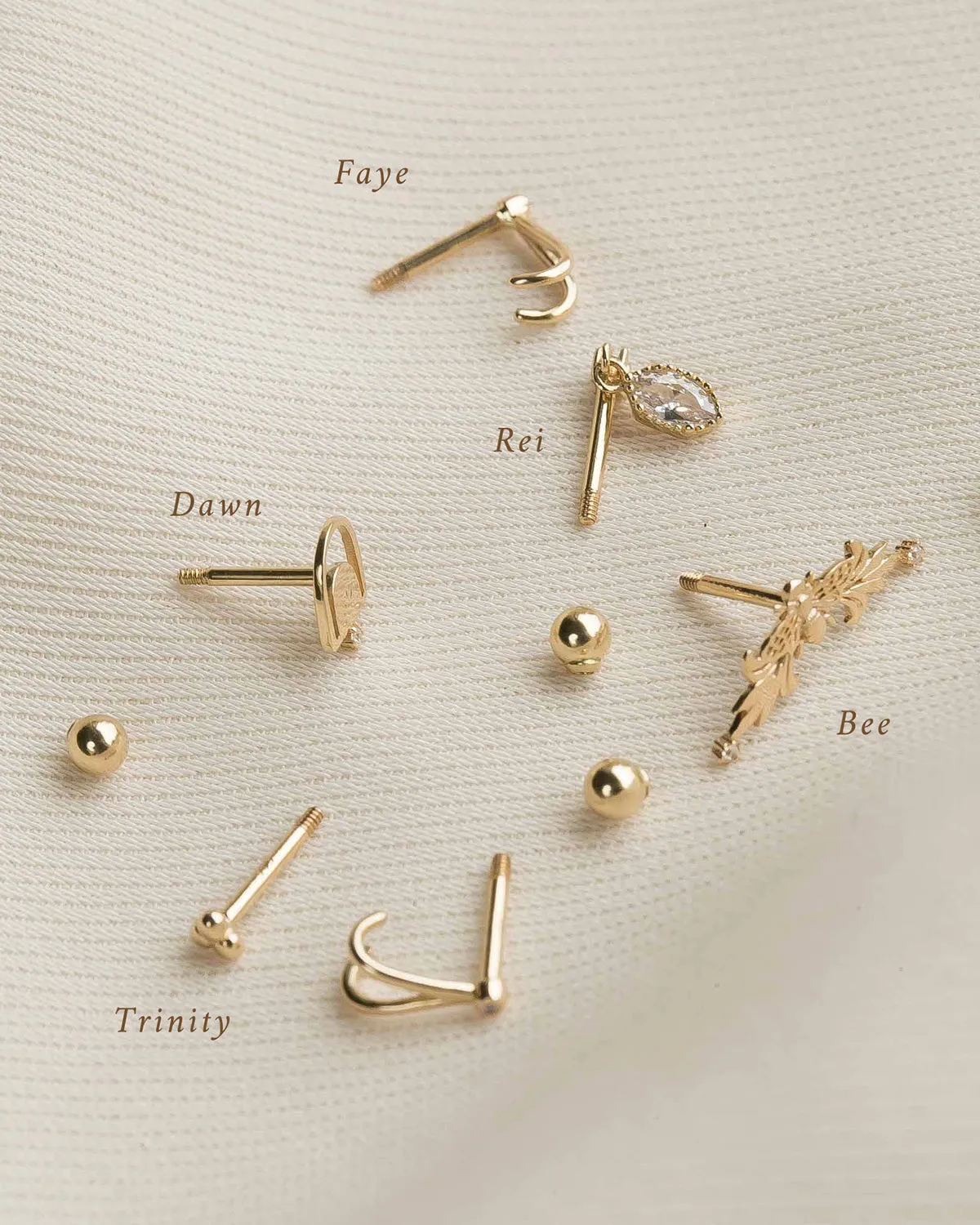 Rei Marquise Dangle Single Stud