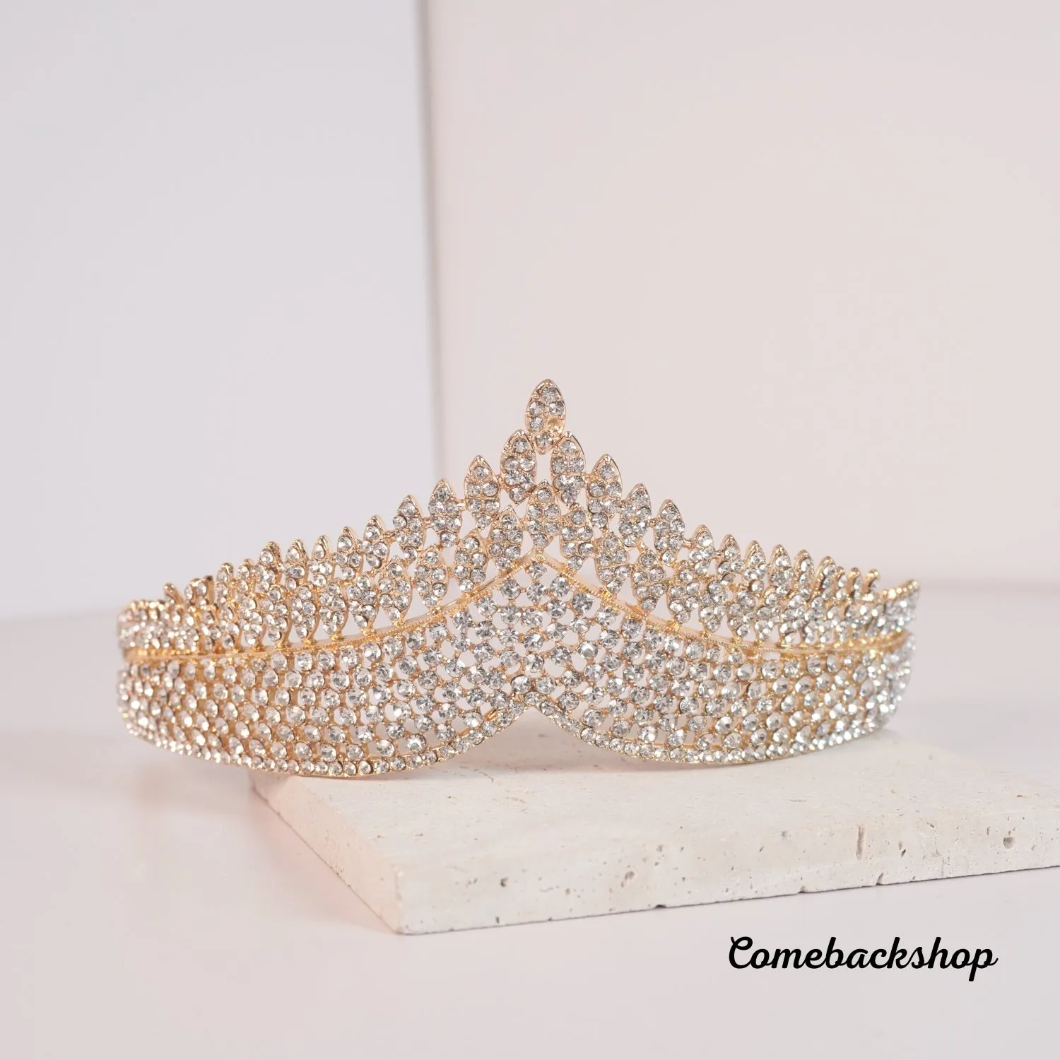 Rhinestone Tiaras Crowns Bride Party Diadem Bridal Wedding Hair Jewelry Ornaments
