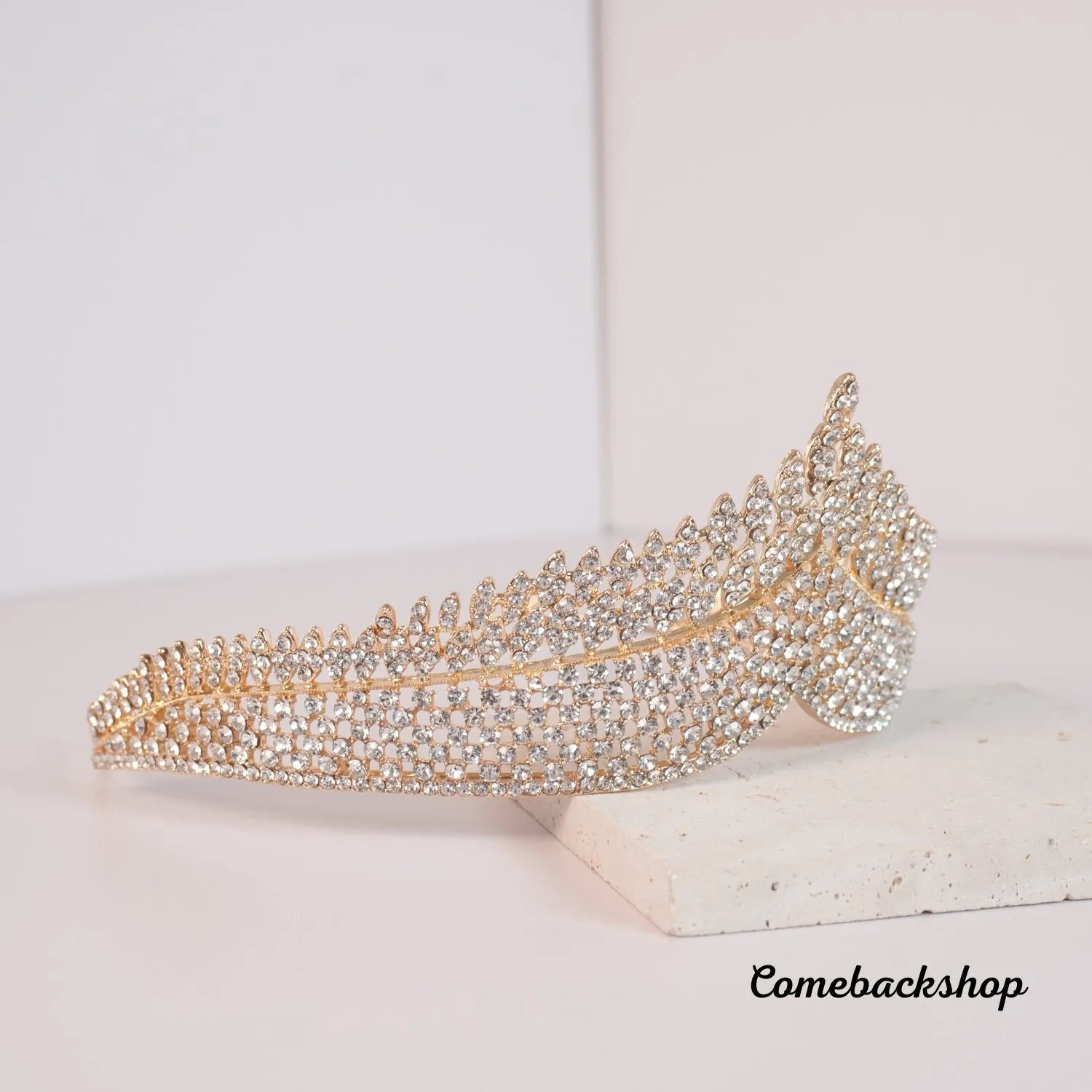 Rhinestone Tiaras Crowns Bride Party Diadem Bridal Wedding Hair Jewelry Ornaments