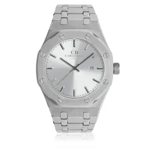 Royal Geometric White watch