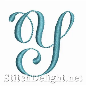 SDS0792 Ribbon Font Y