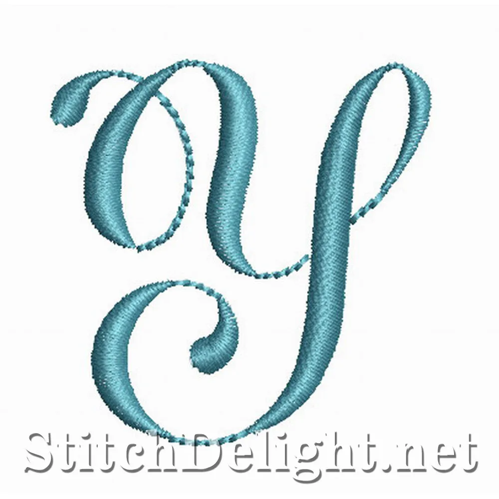 SDS0792 Ribbon Font Y