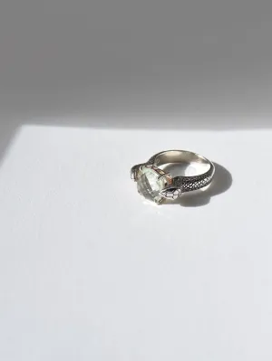 Serpent Cocktail Ring | Silver (all stones)