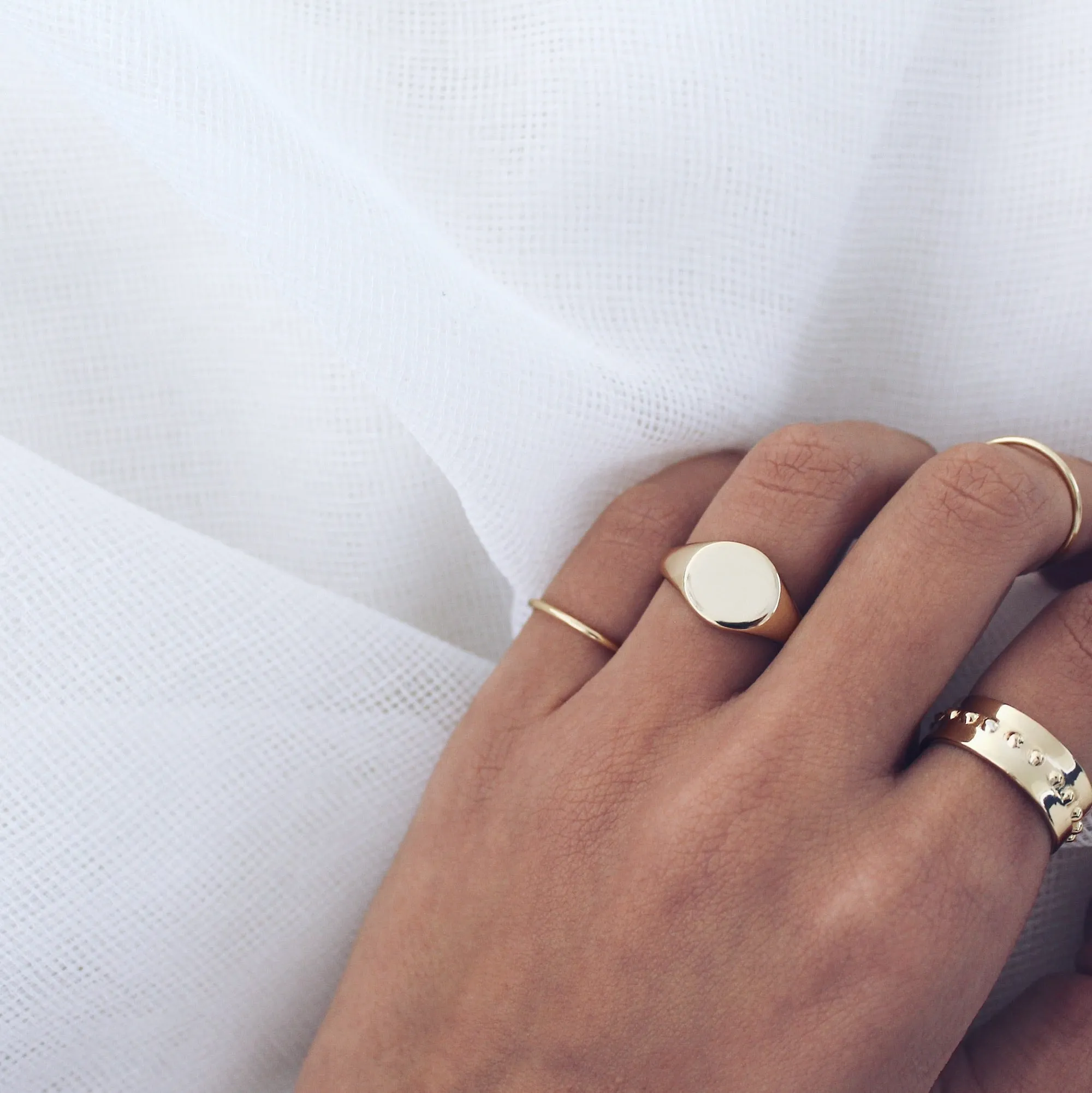 Signet Ring Gold
