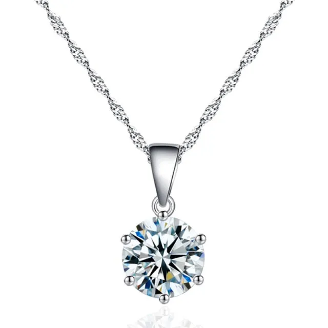Silver Color Crystal Girl