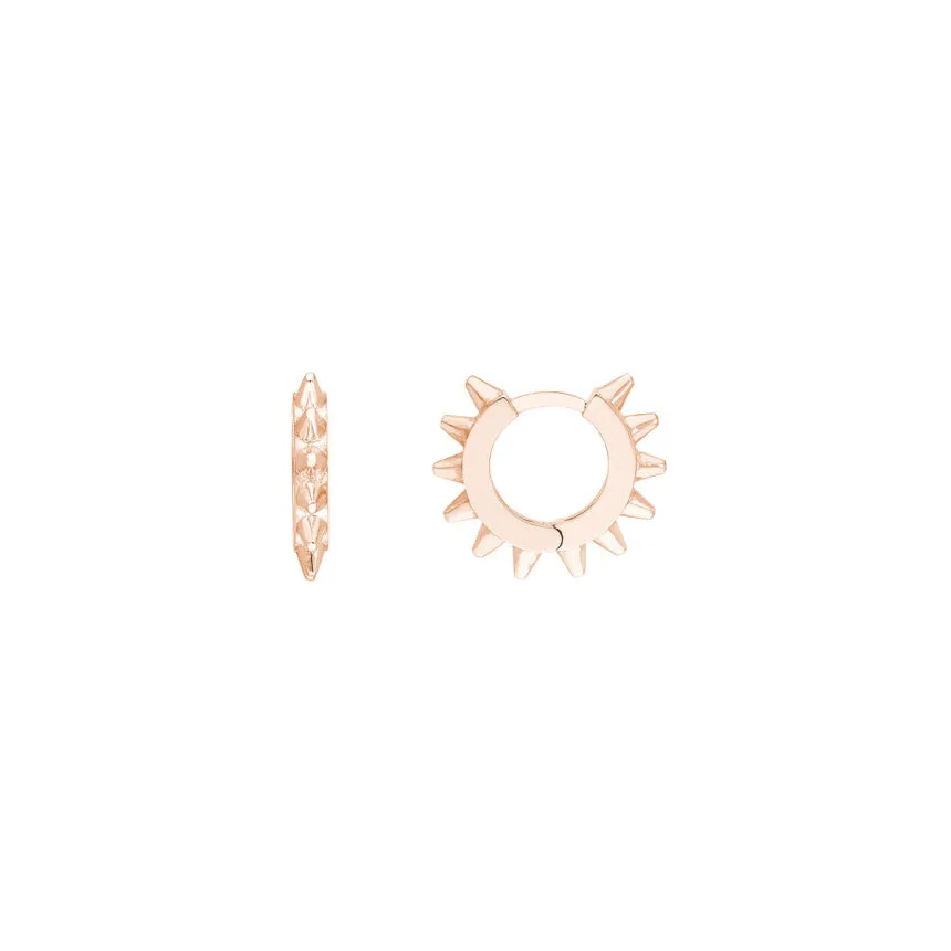 Spiky Hoop Earrings
