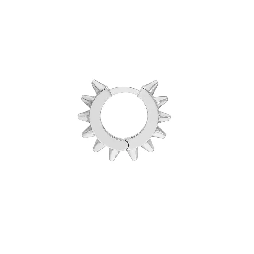 Spiky Hoop Earrings