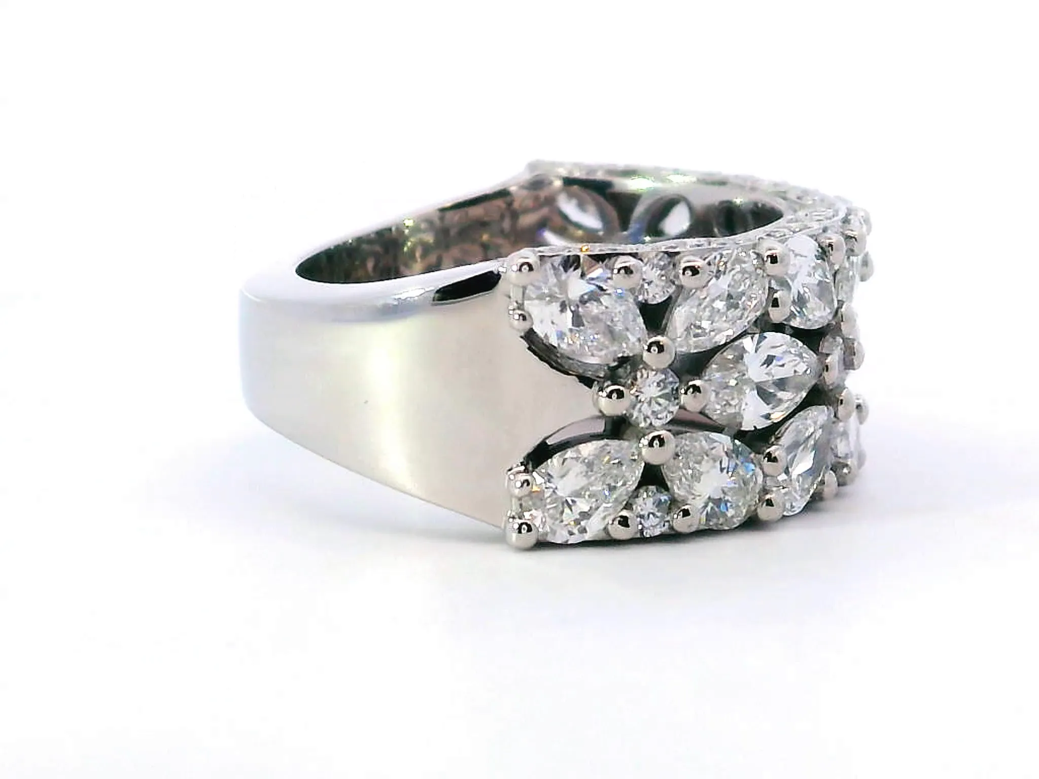 TACORI East West Marquise and Pear Mosaic Band