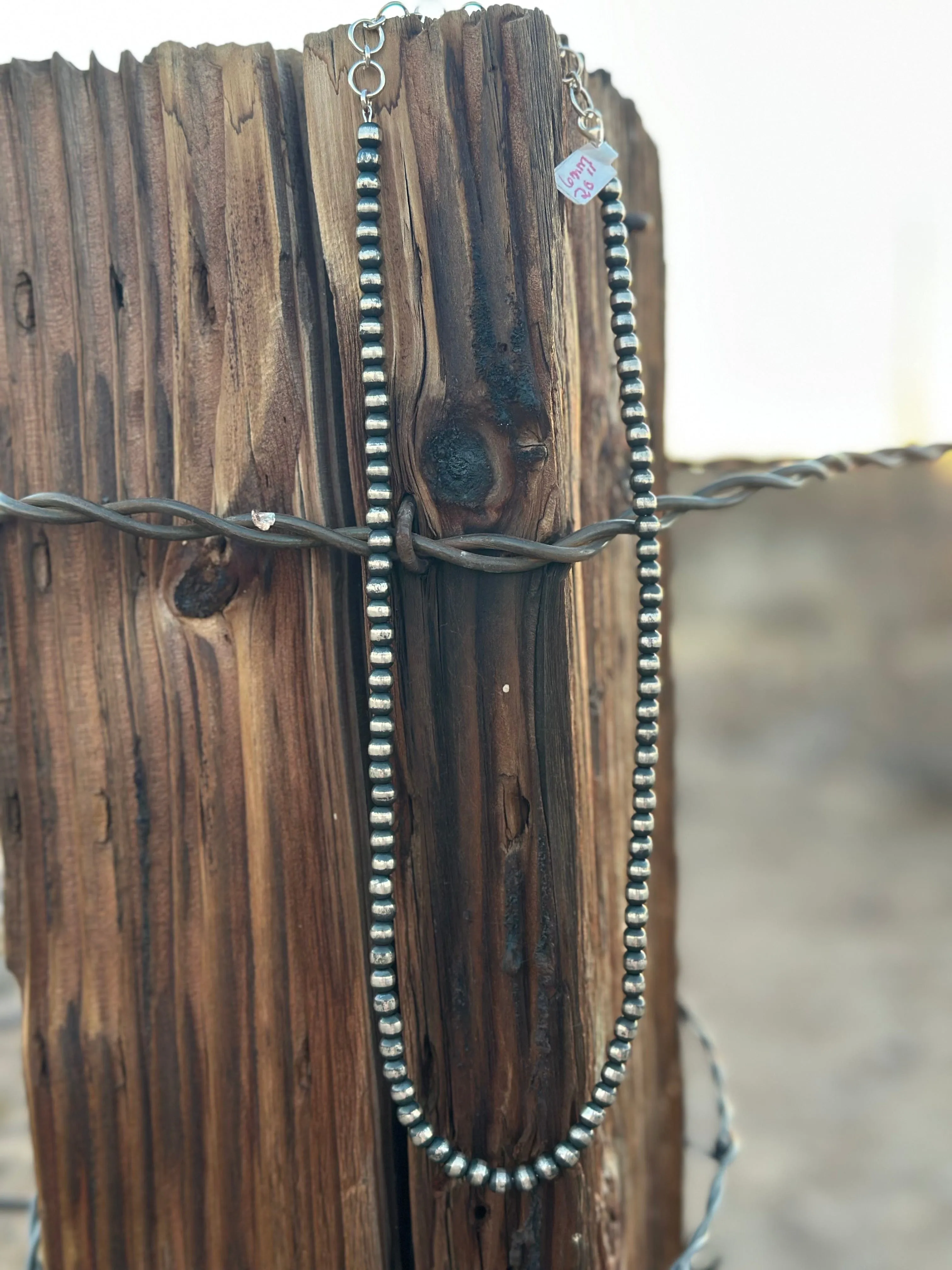 The Albuqurque Days Sterling Silver NA Pearl Necklace