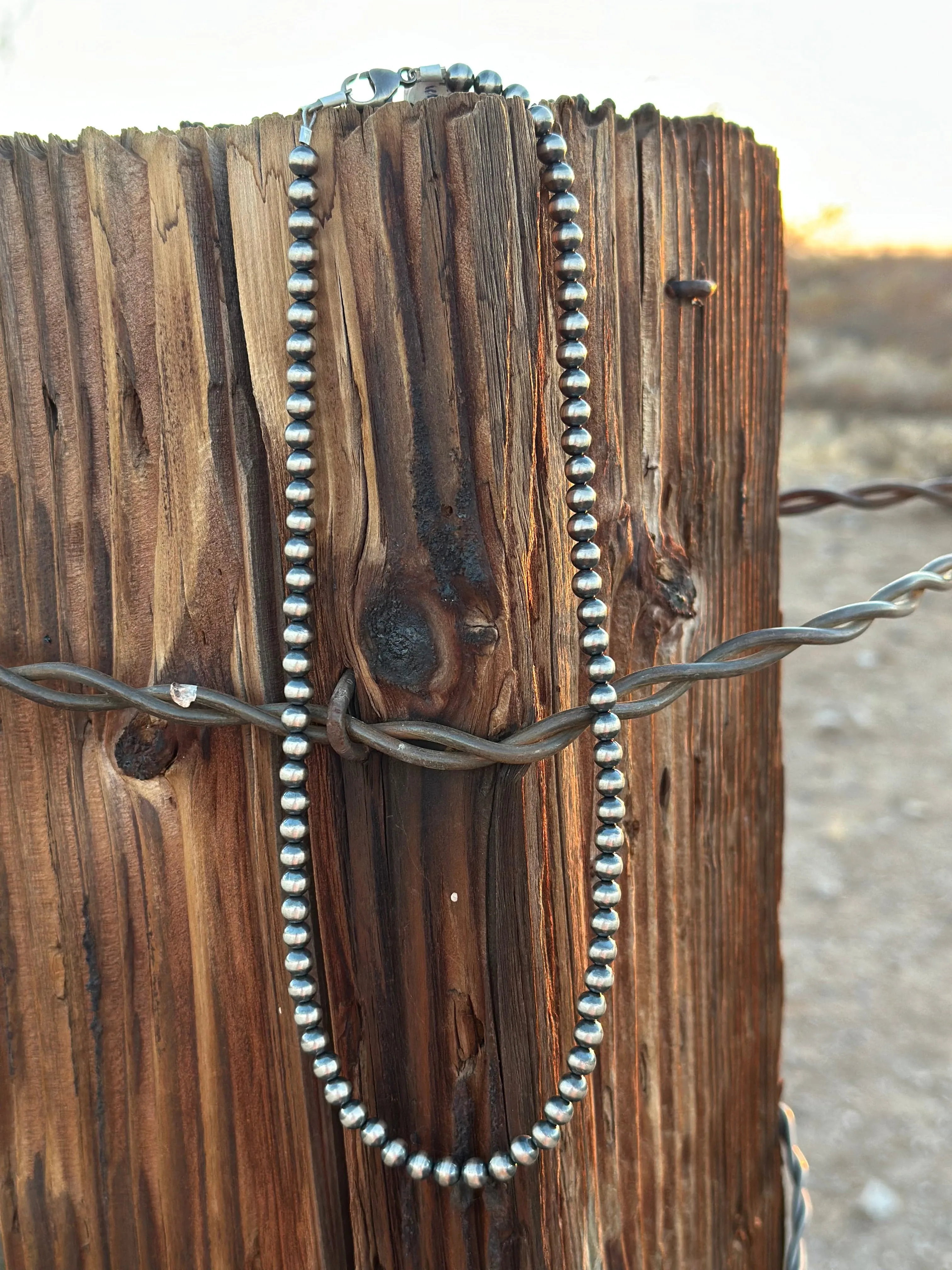 The Albuqurque Days Sterling Silver NA Pearl Necklace