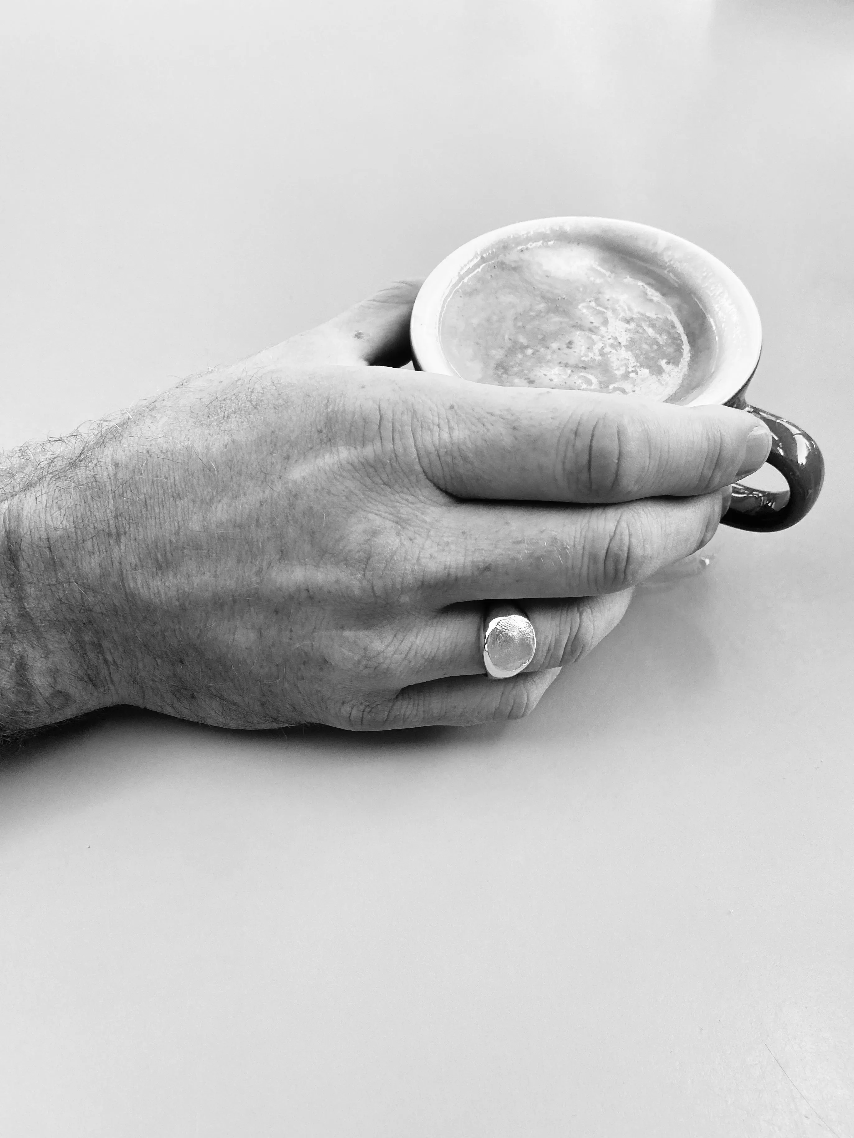 the impression classic signet - sterling silver