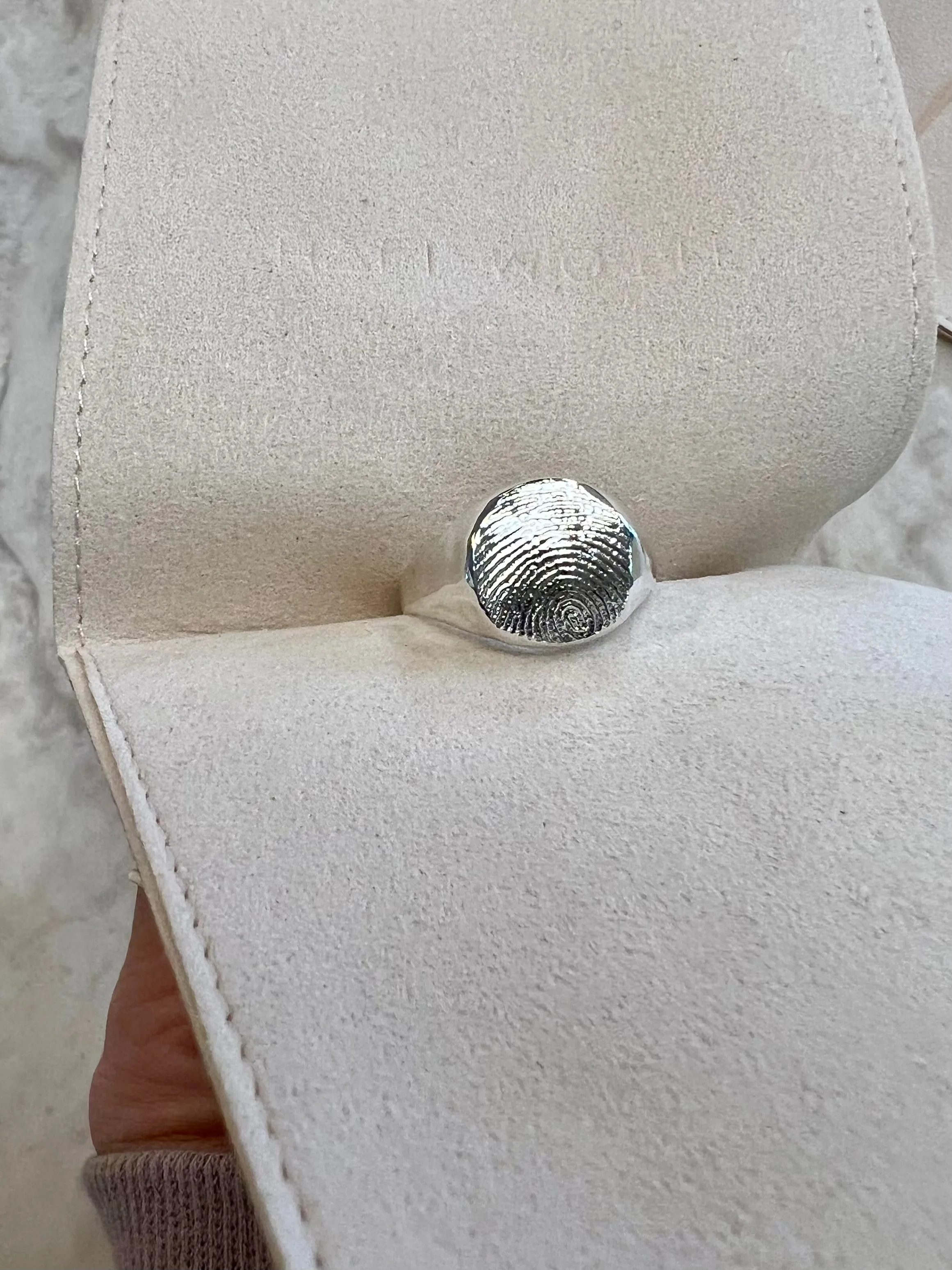 the impression classic signet - sterling silver