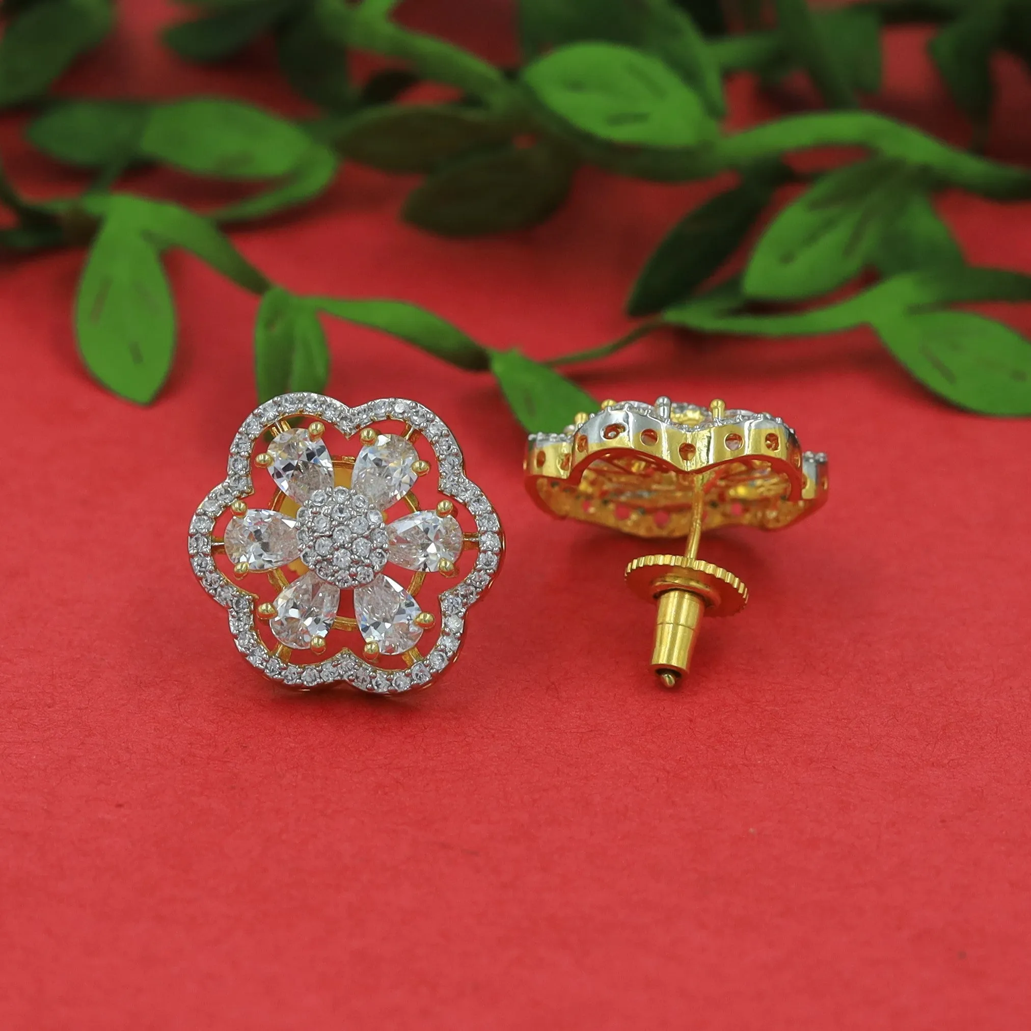 Tops/Studs Zircon/AD Earring 16277-69