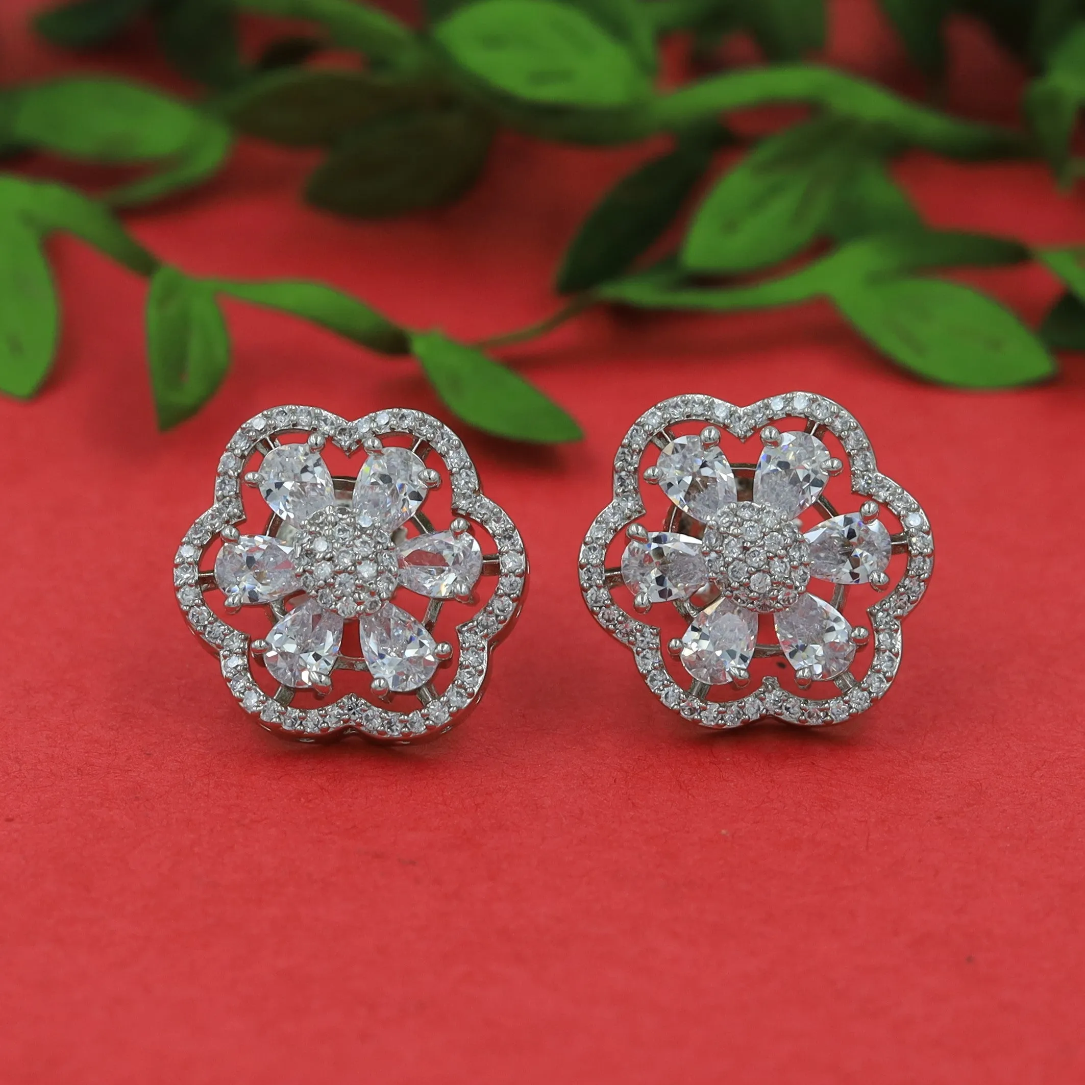 Tops/Studs Zircon/AD Earring 16277-69