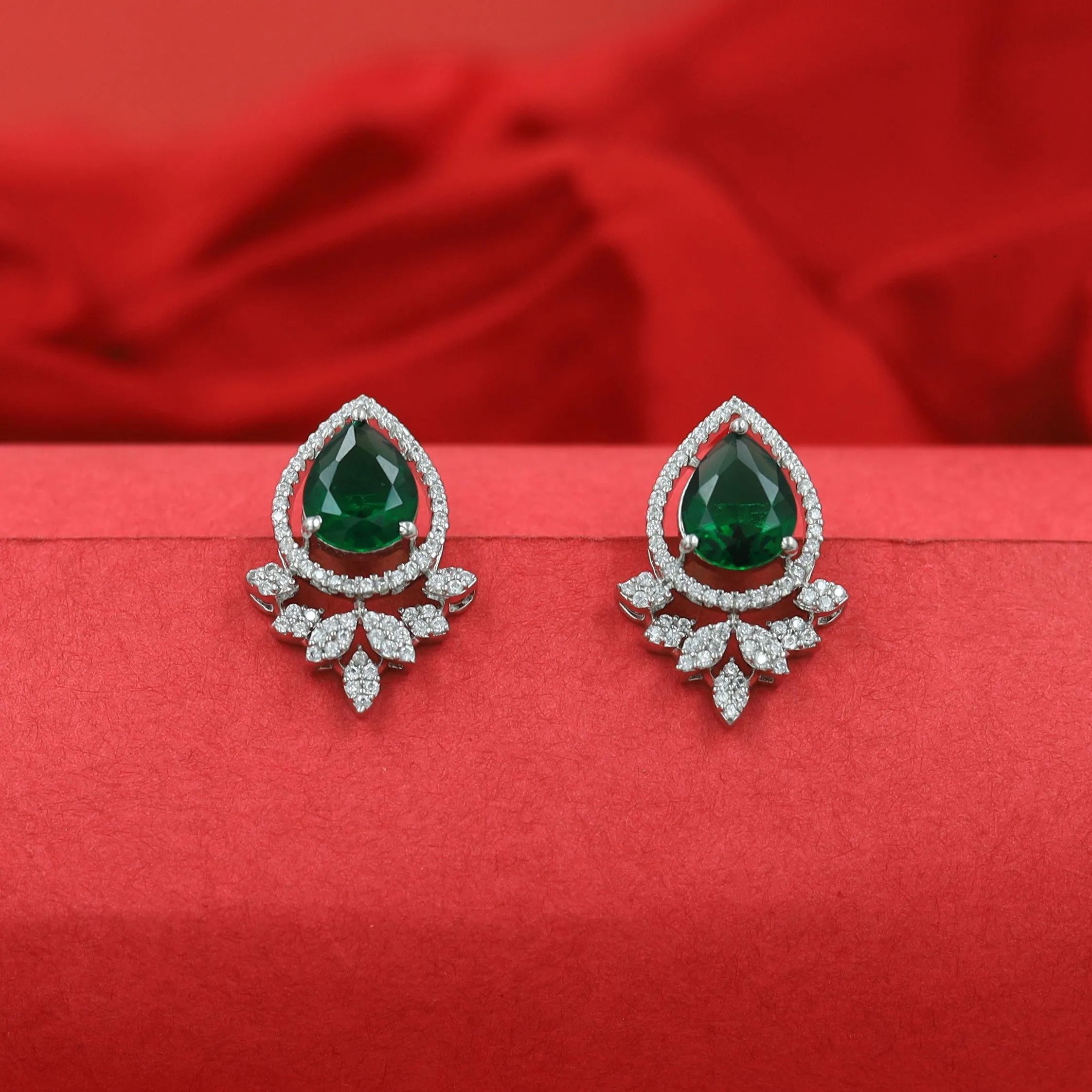 Tops/Studs Zircon/AD Earring 16278-69