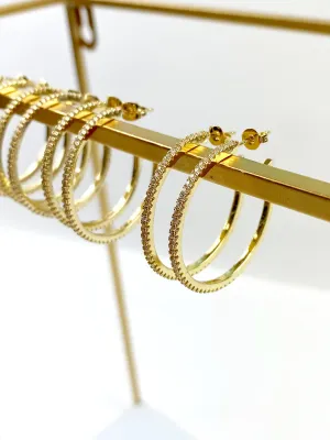 Willa Hoop Earrings