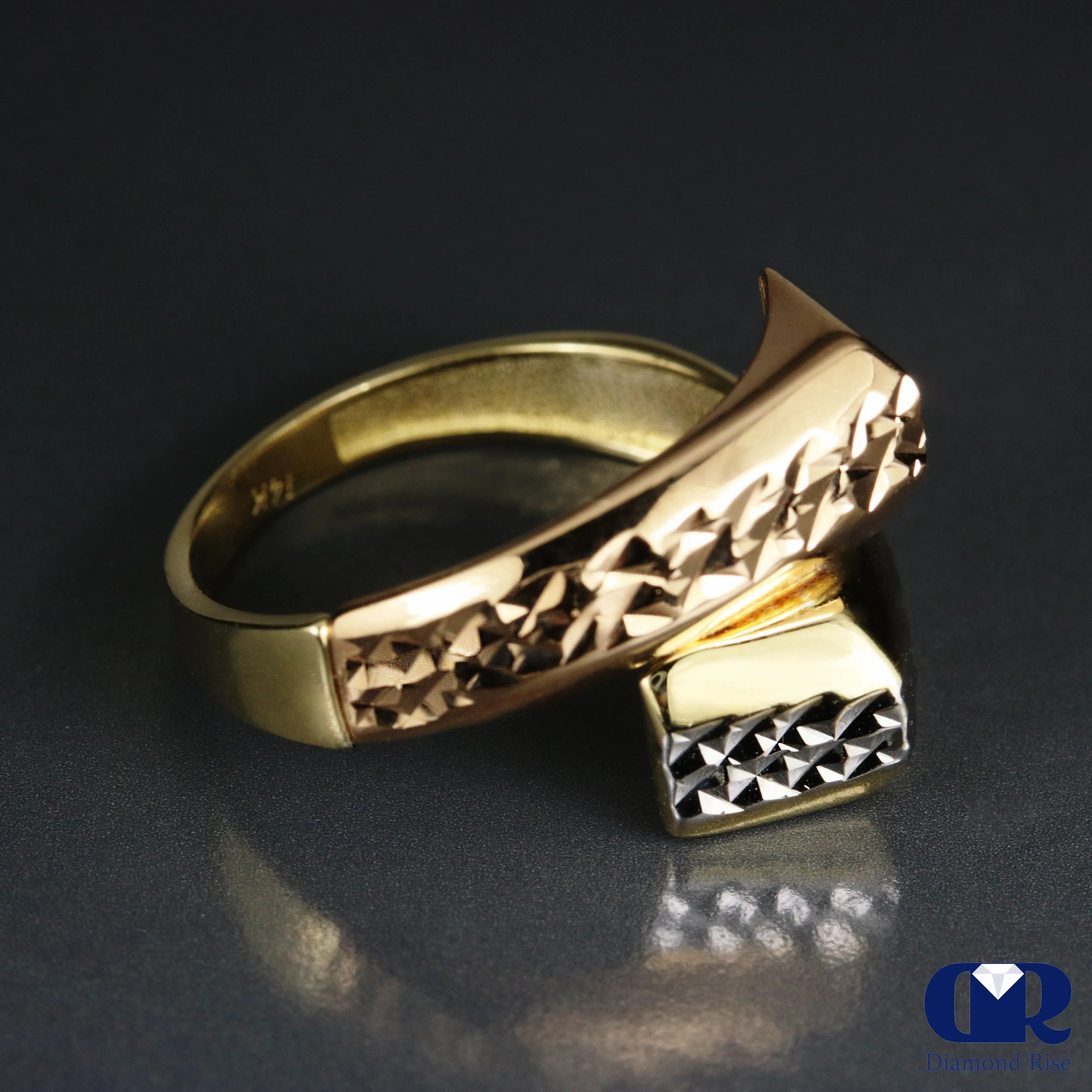 Women's 14K Yellow & Rose Gold Cocktail Ring